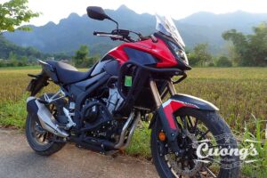 Honda CBX500 Cuongs Vietnam Tour